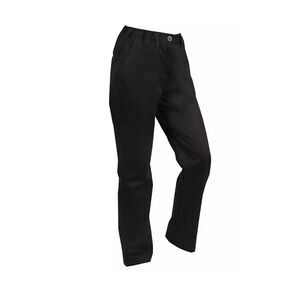 Mercer Culinary Renaissance Women's Black Chef Pants w/ Finished Cuffs - 1X NIP
